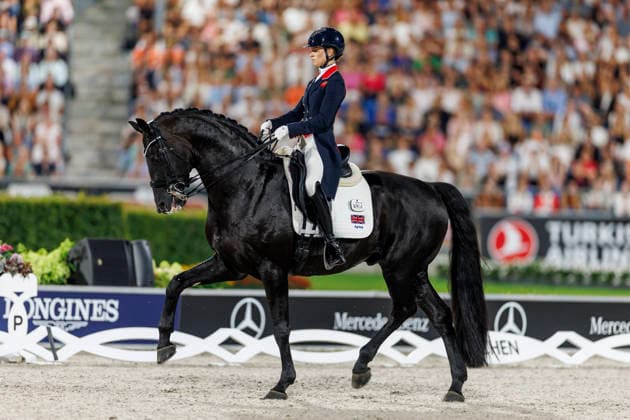 AACHEN - FEI World Championships 2026, AACHEN - FEI World Championships 2026 FRY Charlotte (GBR), Glamourdale FEI Dressage World Championship, WM, Weltmeisterschaft Freestyle Kür Individual Lindt Prize Aachen, Reitstadion Soers 15. August 2026 - *** Aachen FEI World Championships 2026, Aachen FEI World Championships 2026 FRY Charlotte GBR, Glamourdale FEI Dressage World Championship Freestyle Individual Lindt Prize Aachen, Soers Equestrian Stadium, August 15, 2026