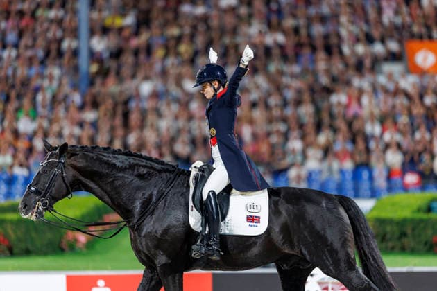AACHEN - FEI World Championships 2026, AACHEN - FEI World Championships 2026 FRY Charlotte (GBR), Glamourdale FEI Dressage World Championship, WM, Weltmeisterschaft Freestyle Kür Individual Lindt Prize Aachen, Reitstadion Soers 15. August 2026 - *** Aachen FEI World Championships 2026, Aachen FEI World Championships 2026 FRY Charlotte GBR, Glamourdale FEI Dressage World Championship Freestyle Individual Lindt Prize Aachen, Soers Equestrian Stadium, August 15, 2026