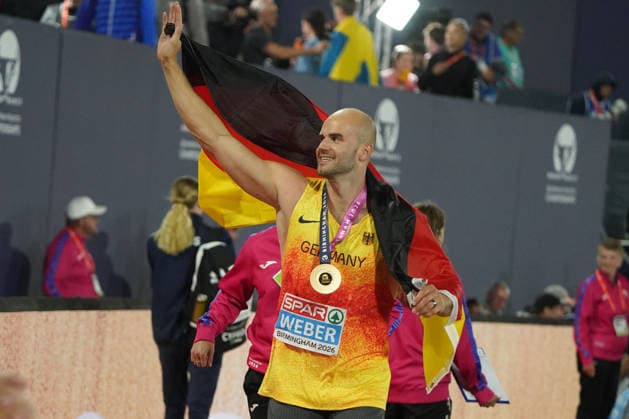 Birmingham , Leichtathletik, Athletics, Track and Field, EAA, Leichtathletik EM Birmingham 2026 European Championships birmingham 2026 , 10.08-17.08.2026, Alexander Stadium Birmingham, Grossbritannien , Speerwurf Männer, Javelin throw Men Finale Julian Weber, Deutschand Germany GER Copyright Gladys Chai von der Laage *** Birmingham, Track and Field, Athletics, EAA, 2026 European Athletics Championships in Birmingham, August 10–17, 2026, Alexander Stadium, Birmingham, United Kingdom, Men’s Javelin Throw, Javelin Throw Men’s Final, Julian Weber, Germany (GER), Copyright Gladys Chai von der Laage