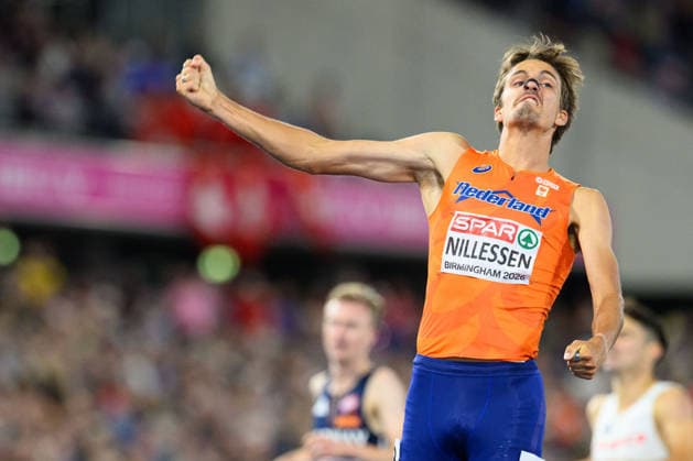 BIRMINGHAM, GREAT BRITAIN - August 15: Stefan Nillessen (Netherlands) winning the 1500 metres final during the European Athletics Championships 2026 at Alexander Stadium in Birmingham, Great Britain (Photo by Sven Beyrich Sports Press Photo)  Copyright: xSvenxBeyrich SportsxPressxPhotox Sportspressphoto_SPR207873