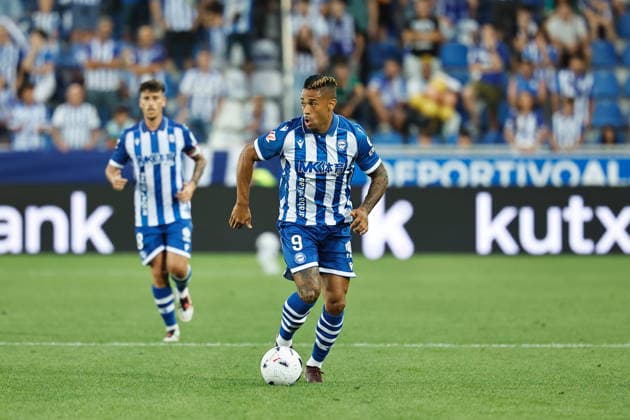 Mariano Diaz (Alaves), AUGUST 15, 2026 - Football Soccer : Spanish LaLiga EA Sports match between Deportivo Alaves - Getafe CF at the Estadio Mendizorroza in Vitoria-Gasteiz, Spain. Noxthirdxpartyxsales  aflo_341091971 MutsuxKawamorix