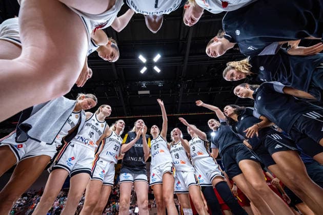 Basketball Ludwigsburg 15.08.2026 DBB Frauen Nationalmannschaft 2026 Testspiel Deutschland (GER) vs Spanien (ESP) Team Deutschland Patricia Brossmann (Deutschland, No.34) Alexandra Wilke (Deutschland, No.03) Alina Hartmann (Deutschland, No.16) Nina Rosemeyer (Deutschland, No.33) Marie Gülich (Deutschland, No.21) Gulich Emily Bessoir (Deutschland, No.22) Britta Daub (Deutschland, No.19) Emma Eichmeyer (Deutschland, No.09) und andere *** Basketball Ludwigsburg August 15, 2026 DBB Women s National Team 2026 Friendly Match Germany GER vs. Spain ESP Team Germany Patricia Brossmann (Germany), No. 34 Alexandra Wilke (Germany), No. 03 Alina Hartmann (Germany), No. 16 Nina Rosemeyer Germany, No. 33 Marie Gülich Germany, No. 21 Gulich Emily Bessoir Germany, No. 22 Britta Daub Germany, No. 19 Emma Eichmeyer Germany, No. 09 and others