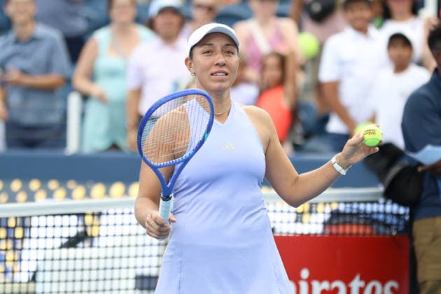 MASON, OHIO - AUGUST 15: Jessica Pegula of United States is seen during day five of the Cincinnati Open at the Lindner Family Tennis Center on August 15, 2026 in Mason, Ohio.  Copyright: xShainaxBenhiyoun SPPx Sportspressphoto_SPR207902