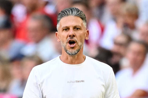 Trainer Martin Demichelis (RB Leipzig) Looks on during the Telekom Cup match between FC Bayern Muenchen and RB Leipzig at Allianz Arena on August 15, 2026 in Munich, Germany. (Photo by Harry Langer DeFodi Images) - *** Coach Martin Demichelis of RB Leipzig watches the Telekom Cup match between FC Bayern Munich and RB Leipzig at the Allianz Arena on August 15, 2026, in Munich, Germany. Photo by Harry Langer, DeFodi Images