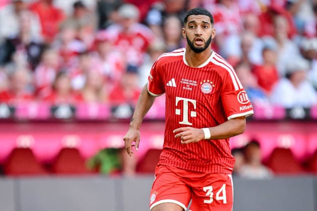 Ismael Saibari (FC Bayern Muenchen) Looks on during the Telekom Cup match between FC Bayern Muenchen and RB Leipzig at Allianz Arena on August 15, 2026 in Munich, Germany. (Photo by Harry Langer DeFodi Images) - *** Ismael Saibari of FC Bayern Munich watches the Telekom Cup match between FC Bayern Munich and RB Leipzig at the Allianz Arena on August 15, 2026, in Munich, Germany. Photo by Harry Langer, DeFodi Images