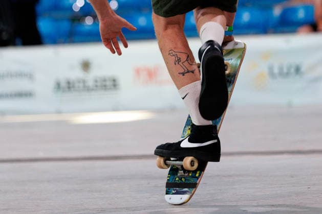 World Freestyle Skateboarding Championships - Men Pro Qualifiers 2026. Germany - Kassel, 15.08.2026 Kevin Wessels from the Netherlands shows trick during the competition in the Men professional Qualifiers at the World Freestyle Skateboarding Championships 2026 in Kassel, Germany. According to the citys official website compete Riders from more than 30 nations at the international freestyle skateboarding event, combining technical tricks, creativity and individual style in the qualification rounds. Hesse