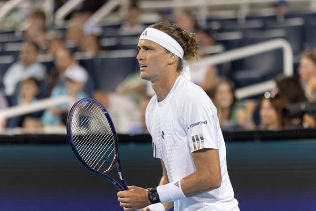 MASON, OHIO - AUGUST 15: Alexander Zverev of Germany is seen during day five of the Cincinnati Open at the Lindner Family Tennis Center on August 15, 2026 in Mason, Ohio.  Copyright: xShainaxBenhiyoun SPPx Sportspressphoto_SPR208333
