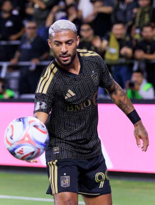 August 15, 2026, Los Angeles, California, USA: Denis Bouanga 99 of the Los Angeles Football Club during their regular season MLS, Fussball Herren, USA game against the San Diego FC on Saturday August 15, 2026 at the BMO Stadium in Los Angeles, California. LAFC lose to San Diego FC, 0-1. ARIANA RUIZ PI Los Angeles USA - ZUMAp124 20260815_zaa_p124_030 Copyright: xArianaxRuizx