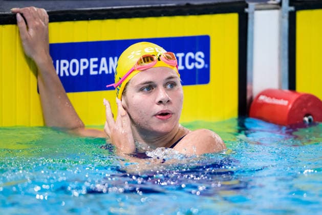 260816 Thilda Häll of Sweden after competing in women™s 400 meters freestyle swimming heats during day 17 of the 2026 European Aquatics Championships on August 16, 2026 in Saint-Denis. Photo: Joel Marklund BILDBYRAN kod JM JM0845 bbeng simning swimming svomming 2026 european aquatics championships em dam Sverige Sweden *** August 16, 2026: Thilda Häll of Sweden after competing in the women’s 400-meter freestyle swimming heats on Day 17 of the 2026 European Aquatics Championships on August 16, 2026 in Saint Denis. Photo by Joel Marklund, BILDBYRAN, code JM JM0845 bbeng swimming 2026 European Aquatics Championships women s Sweden  Copyright: JOELxMARKLUND BB260816JM003