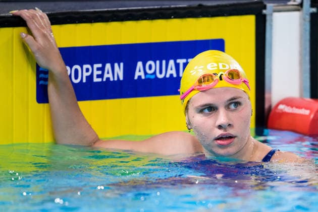 260816 Thilda Häll of Sweden after competing in women™s 400 meters freestyle swimming heats during day 17 of the 2026 European Aquatics Championships on August 16, 2026 in Saint-Denis. Photo: Joel Marklund BILDBYRAN kod JM JM0845 bbeng simning swimming svomming 2026 european aquatics championships em dam Sverige Sweden *** August 16, 2026: Thilda Häll of Sweden after competing in the women’s 400-meter freestyle swimming heats on Day 17 of the 2026 European Aquatics Championships on August 16, 2026 in Saint Denis. Photo by Joel Marklund, BILDBYRAN, code JM JM0845 bbeng swimming 2026 European Aquatics Championships women s Sweden  Copyright: JOELxMARKLUND BB260816JM005