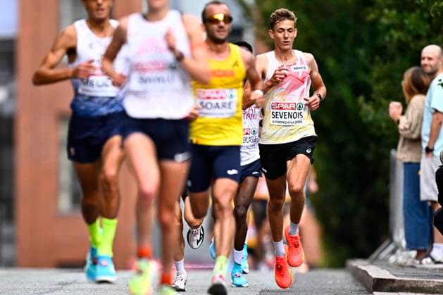 European Athletics Championships Birmingham 2026 - day 7 BIRMINGHAM, ENGLAND - AUGUST 16 : Sevenois Nathan (BEL) in action during the marathon on day 7 of the Birmingham 2026 European Athletics Championships on August 16, 2026 in Birmingham, England, 16 08 2026 Birmingham ENGLAND  Copyright: xTomasxSiskx