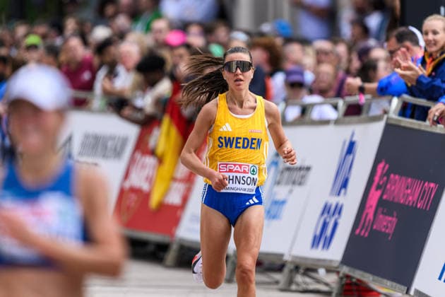 260816 Carolina Johnson of Sweden competes in women™s marathon during day 7 of the 2026 European Athletics Championships on August 16, 2026 in Birmingham. Photo: Mathias Bergeld BILDBYRAN kod MB MT1072 friidrott athletics friidrett friidrotts-em em friidretts-em 2026 european athletics championships 7 bbeng maraton marathon sverige *** August 16, 2026: Carolina Johnson of Sweden competes in the women’s marathon on day 7 of the 2026 European Athletics Championships on August 16, 2026 in Birmingham. Photo by Mathias Bergeld, BILDBYRAN, code MB MT1072. track and field, athletics, friidrett, friidrotts EM, 2026 European Athletics Championships, Day 7, marathon, Sweden  Copyright: MATHIASxBERGELD BB260816MB058