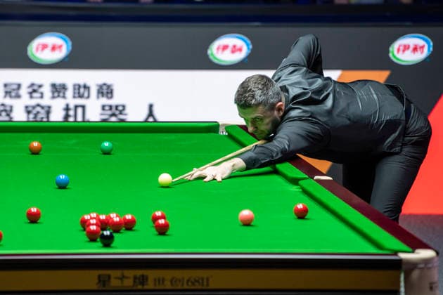 (260816) -- TAIYUAN, Aug. 16, 2026 -- Mark Selby of England competes during the final match between Mark Selby of England and Noppon Saengkham of Thailand at China Open 2026 snooker tournament in Taiyuan, north China s Shanxi Province, Aug. 16, 2026. ) (SP)CHINA-TAIYUAN-SNOOKER-CHINA OPEN-FINAL (CN) CaoxYang 