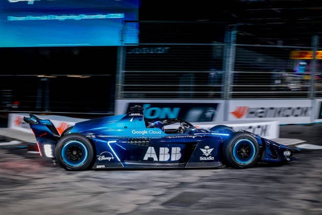 2026 FORMULA E LONDON ePRIX Formula E GEN4 test, action during the London ePrix, 16th and 17th round of the 2025-26 ABB FIA Formula E World Championship, WM, Weltmeisterschaft on the ExCel London Circuit from August 14 to 16, 2026 in London, United Kingdom - LondonUnited Kingdom  Copyright: xPauloxMariax