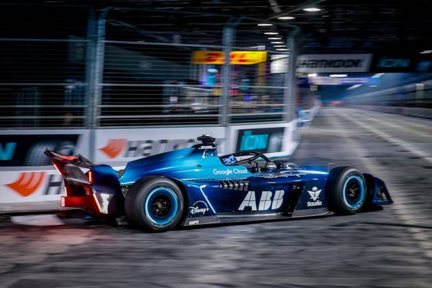 2026 FORMULA E LONDON ePRIX Formula E GEN4 test, action during the London ePrix, 16th and 17th round of the 2025-26 ABB FIA Formula E World Championship, WM, Weltmeisterschaft on the ExCel London Circuit from August 14 to 16, 2026 in London, United Kingdom - LondonUnited Kingdom  Copyright: xPauloxMariax