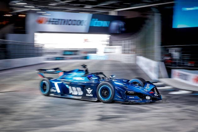 2026 FORMULA E LONDON ePRIX Formula E GEN4 test, action during the London ePrix, 16th and 17th round of the 2025-26 ABB FIA Formula E World Championship, WM, Weltmeisterschaft on the ExCel London Circuit from August 14 to 16, 2026 in London, United Kingdom - LondonUnited Kingdom  Copyright: xPauloxMariax