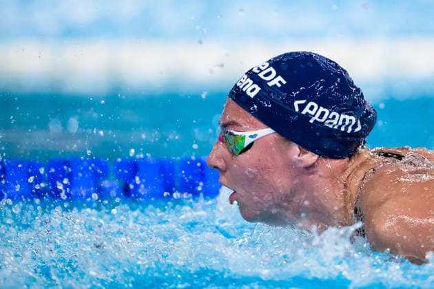 260816 Sara Junevik of Sweden competes in women™s 4x100 meters freestyle swimming relay heats during day 17 of the 2026 European Aquatics Championships on August 16, 2026 in Saint-Denis. Photo: Joel Marklund BILDBYRAN kod JM JM0845 bbeng simning swimming svomming 2026 european aquatics championships em dam lagkapp stafett Sverige Sweden *** August 16, 2026: Sara Junevik of Sweden competes in the women’s 4x100-meter freestyle swimming relay heats during Day 17 of the 2026 European Aquatics Championships on August 16, 2026 in Saint-Denis. Photo by Joel Marklund, BILDBYRAN. Code: JM JM0845 bbeng swimming 2026 European Aquatics Championships European Championships women’s team relay Sweden  Copyright: JOELxMARKLUND BB260816JM028