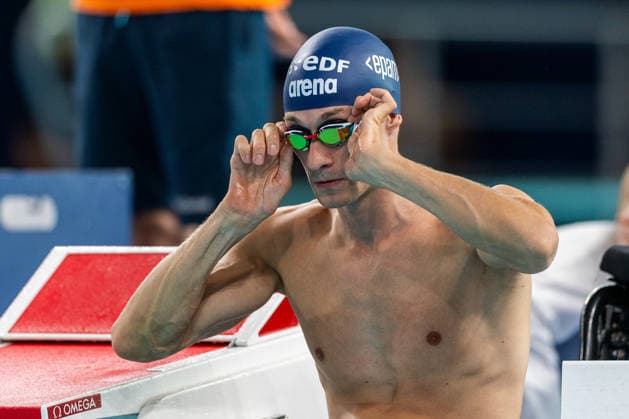 SWIMMING - EAC 2026 PARIS,FRANCE,16.AUG.26 - SWIMMING - European Aquatics Championships Paris 2026, 50m freestyle, men. Image shows Andreas Ernhofer (AUT).  GEPAxpictures xPhilippxBrem