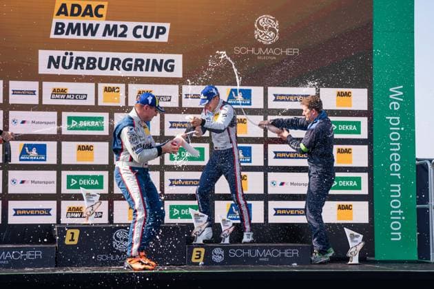 BMW M2 Cup, 5. + 6. Rennen Nürburgring 2026 2 BMW M2 Racing, Hofor Racing by Bonk Motorsport: Michael Schrey - picture by Gruppe C Photography Nürburg Nürburgring Rheinland-Pfalz Germany Copyright: xGruppexCxPhotographyx