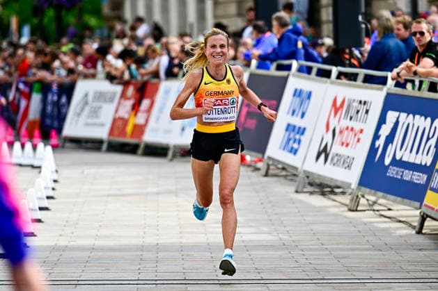 Laura HOTTENROTT (Germany, Duesseldorf Athletics, MARATHON Women) GBR, European Athletics Championships, Athletics, 16.08.2026, GBR, European Athletics Championships, Athletics, 16.08.2026, Birmingham *** Laura HOTTENROTT, Germany, Düsseldorf Athletics, Women s Marathon, GBR, European Athletics Championships, Athletics, August 16, 2026, GBR, European Athletics Championships, Athletics, August 16, 2026, Birmingham Copyright: xEibnerxPressefoto JanxPapenfussx EP_JPS