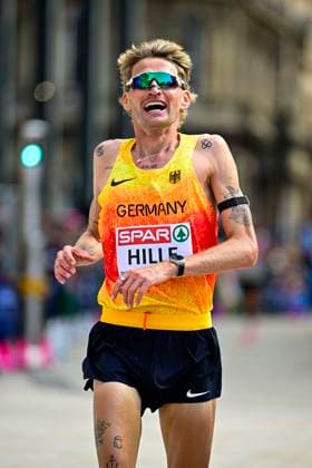 Erik HILLE (Germany, Munich Athletics, MARATHON TEAM Men) GBR, European Athletics Championships, Athletics, 16.08.2026, GBR, European Athletics Championships, Athletics, 16.08.2026, Birmingham *** Erik HILLE, Germany, Munich Athletics, MARATHON TEAM Men GBR, European Athletics Championships, Track and Field, August 16, 2026, GBR, European Athletics Championships, Track and Field, August 16, 2026, Birmingham Copyright: xEibnerxPressefoto JanxPapenfussx EP_JPS