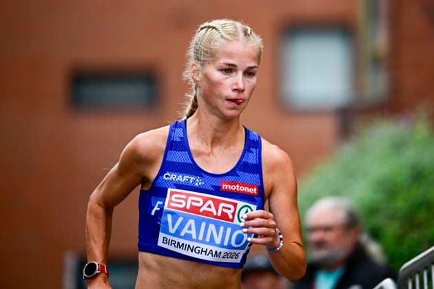 Alisa Vainio (Finnland) GBR, European Athletics Championships, Athletics, 16.08.2026, GBR, European Athletics Championships, Athletics, 16.08.2026, Birmingham *** Alisa Vainio, Finland, GBR, European Athletics Championships, Track and Field, August 16, 2026, GBR, European Athletics Championships, Track and Field, August 16, 2026, Birmingham Copyright: xEibnerxPressefoto JanxPapenfussx EP_JPS