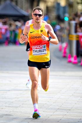 Tom THURLEY (Germany, Munich Athletics, MARATHON TEAM Men) GBR, European Athletics Championships, Athletics, 16.08.2026, GBR, European Athletics Championships, Athletics, 16.08.2026, Birmingham *** Tom THURLEY Germany, Munich Athletics, MARATHON TEAM Men GBR, European Athletics Championships, Track and Field, August 16, 2026, GBR, European Athletics Championships, Track and Field, August 16, 2026, Birmingham Copyright: xEibnerxPressefoto JanxPapenfussx EP_JPS