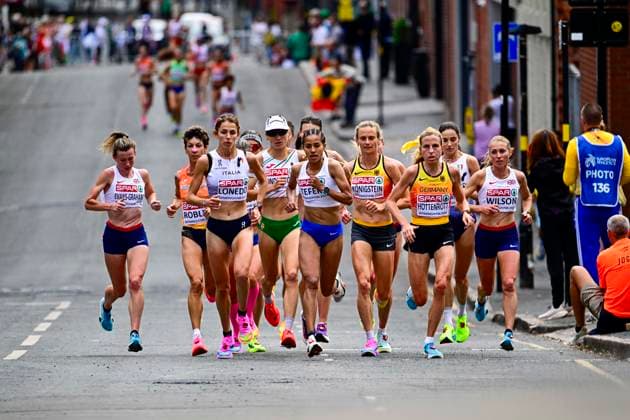 Laura HOTTENROTT (Germany, Duesseldorf Athletics, MARATHON Women), Fabienne KOENIGSTEIN (Germany, Hannover 96, MARATHON Women) GBR, European Athletics Championships, Athletics, 16.08.2026, GBR, European Athletics Championships, Athletics, 16.08.2026, Birmingham *** Laura HOTTENROTT, Germany, Düsseldorf Athletics, Women s Marathon; Fabienne KOENIGSTEIN, Germany, Hannover 96, Women s Marathon; GBR, European Athletics Championships, Athletics, August 16, 2026, GBR, European Athletics Championships, Athletics, August 16, 2026, Birmingham Copyright: xEibnerxPressefoto JanxPapenfussx EP_JPS