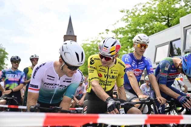 Belgian Gravel Championships 2026 GROBBENDONK, BELGIUM - AUGUST 16: pictured during the 2026 Belgian Gravel Championships on August 16, 2026 in Grobbendonk, Belgium, 16 08 2026 Grobbendonk Belgium  Copyright: xJanxDexMeuleneirx