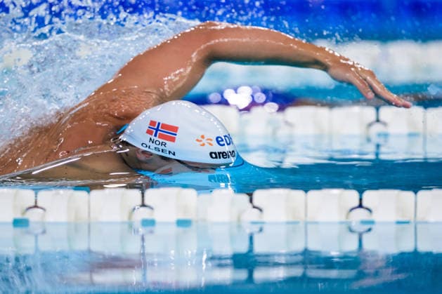 260816 Tobias Moen Olsen of Norway competes in men™s 400 meters freestyle swimming heats during day 17 of the 2026 European Aquatics Championships on August 16, 2026 in Saint-Denis. Photo: Joel Marklund BILDBYRAN kod JM JM0845 bbeng simning swimming svomming 2026 european aquatics championships em Norge *** August 16, 2026: Tobias Moen Olsen of Norway competes in the men’s 400-meter freestyle swimming heats during Day 17 of the 2026 European Aquatics Championships on August 16, 2026 in Saint Denis. Photo by Joel Marklund. BILDBYRAN code JM JM0845 bbeng swimming 2026 European Aquatics Championships Norway  Copyright: JOELxMARKLUND BB260816JM060