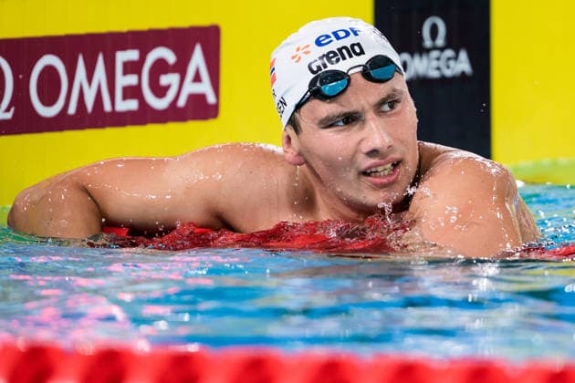260816 Eetu Autio of Finland after competing in men™s 400 meters freestyle swimming heats during day 17 of the 2026 European Aquatics Championships on August 16, 2026 in Saint-Denis. Photo: Joel Marklund BILDBYRAN kod JM JM0845 bbeng simning swimming svomming 2026 european aquatics championships em *** August 16, 2026: Eetu Autio of Finland after competing in the men’s 400-meter freestyle swimming heats on Day 17 of the 2026 European Aquatics Championships on August 16, 2026 in Saint-Denis. Photo by Joel Marklund, BILDBYRAN, code JM JM0845 bbeng swimming 2026 European Aquatics Championships EM  Copyright: JOELxMARKLUND BB260816JM066