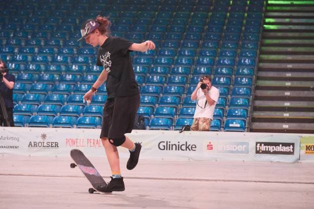 15.078.2026 xkhx Kassel World Freestyle 2026 Skateboarding Championships - Women Pro Qualifiers Bild zeigt Freya Ruske (Germany) - *** 15 078 2026 xkhx Kassel World Freestyle 2026 Skateboarding Championships Women s Pro Qualifiers; photo shows Freya Ruske of Germany