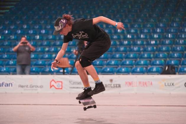 15.078.2026 xkhx Kassel World Freestyle 2026 Skateboarding Championships - Women Pro Qualifiers Bild zeigt Freya Ruske (Germany) - *** 15 078 2026 xkhx Kassel World Freestyle 2026 Skateboarding Championships Women s Pro Qualifiers; photo shows Freya Ruske of Germany