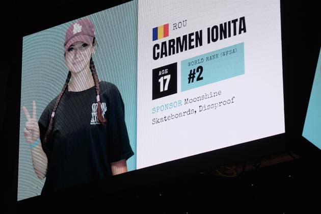 15.078.2026 xkhx Kassel World Freestyle 2026 Skateboarding Championships - Women Pro Qualifiers Bild zeigt Carmen Ionita (Romania ) - *** 15 078 2026 xkhx Kassel World Freestyle 2026 Skateboarding Championships Women s Pro Qualifiers; photo shows Carmen Ionita of Romania
