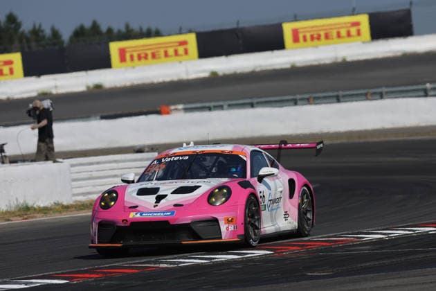 Nürburg, Deutschland 15.- 16. August 2026: Porsche Sixt Carrera Cup Deutschland - 2026 - Nürburgring - Sonntag Rennen 2 Im Bild: Alexandra Vateva (BUL 56) Nürburgring Rheinland-Pfalz *** Nürburg, Germany, August 15–16, 2026 Porsche Sixt Carrera Cup Germany 2026 Nürburgring Sunday Race 2 Pictured: Alexandra Vateva (BUL) 56 Nürburgring, Rhineland-Palatinate Copyright: xFotostandx xFWMEDIAx