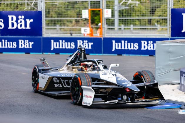 Mitch Evans (Jaguar TCS Racing, 09) während waehrend des Qualifyings, ABB FIA Formula E World Championship, WM, Weltmeisterschaft London e-Prix 2026, Vereinigtes Koenigreich, Saison 12 2025 26, Runde 17, 16.07.2026, ABB FIA Formula E World Championship, London e-Prix 2026, Vereinigtes Koenigreich, Saison 12 2025 26, Runde 17, 16.07.2026 London *** Mitch Evans, Jaguar TCS Racing, No. 09, during qualifying, ABB FIA Formula E World Championship, 2026 London e-Prix, United Kingdom, Season 12 (2025–26), Round 17, July 16, 2026, ABB FIA Formula E World Championship, London e-Prix 2026, United Kingdom, Season 12 (2025–26), Round 17, July 16, 2026, London Copyright: xEibner-Pressefoto LauraxRoemerx EP_LRR