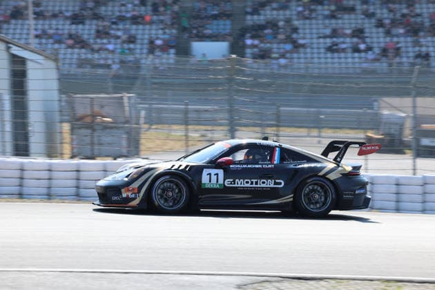 Nürburg, Deutschland 15.- 16. August 2026: Porsche Sixt Carrera Cup Deutschland - 2026 - Nürburgring - Sonntag Rennen 2 Im Bild: Rennsieger Chester Kieffer (LUX 11) Nürburgring Rheinland-Pfalz *** Nürburg, Germany, August 15–16, 2026 Porsche Sixt Carrera Cup Germany 2026 Nürburgring Sunday Race 2 Pictured: Race winner Chester Kieffer LUX 11 Nürburgring, Rhineland-Palatinate Copyright: xFotostandx xFWMEDIAx