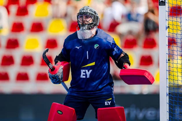 2026 Men s FIH Hockey World Cup, Belfius Hockey Arena, Wavre, Belgium 16 8 2026 Australia vs Ireland Ireland™s goalkeeper Jamie Carr Jamie Carr 16 8 2026  Copyright: xx WP7_4612 20260816