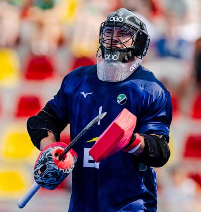 2026 Men s FIH Hockey World Cup, Belfius Hockey Arena, Wavre, Belgium 16 8 2026 Australia vs Ireland Ireland™s goalkeeper Jamie Carr Jamie Carr 16 8 2026  Copyright: xx WP7_4618 20260816