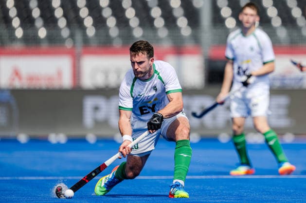 2026 Men s FIH Hockey World Cup, Belfius Hockey Arena, Wavre, Belgium 16 8 2026 Australia vs Ireland Ireland™s Jeremy Duncan strikes the ball Jeremy Duncan strikes the ball 16 8 2026  Copyright: xx WP7_4860 20260816