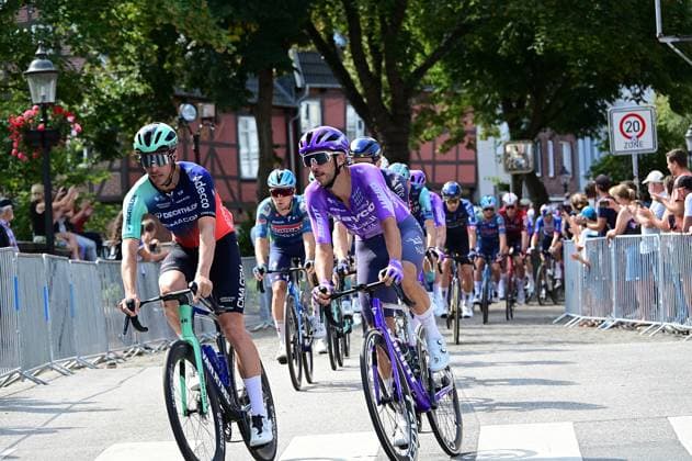 Radsport ADAC Cyclassics Hamburg Bild zeigt Start in Buxtehude - John Degenkolb (GER) - *** Cycling ADAC Cyclassics Hamburg ; photo shows the start in Buxtehude; John Degenkolb (GER)