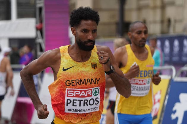 Birmingham , Leichtathletik, Athletics, Track and Field, EAA, Leichtathletik EM Birmingham 2026 European Championships birmingham 2026 , 10.08-16.08.2026, Alexander Stadium Birmingham, Grossbritannien , Marathon Männer , Marathon Men Final, Amanal Petros, Deutschland, Germany GER Copyright Gladys Chai von der Laage *** Birmingham, Track and Field, Athletics, EAA, 2026 European Athletics Championships in Birmingham, August 10–16, 2026, Alexander Stadium, Birmingham, United Kingdom, Men’s Marathon, Men’s Marathon Final, Amanal Petros, Germany, GER Copyright Gladys Chai von der Laage