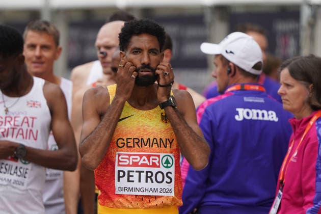 Birmingham , Leichtathletik, Athletics, Track and Field, EAA, Leichtathletik EM Birmingham 2026 European Championships birmingham 2026 , 10.08-16.08.2026, Alexander Stadium Birmingham, Grossbritannien , Marathon Männer , Marathon Men Final, Amanal Petros, Deutschland, Germany GER Copyright Gladys Chai von der Laage *** Birmingham, Track and Field, Athletics, EAA, 2026 European Athletics Championships in Birmingham, August 10–16, 2026, Alexander Stadium, Birmingham, United Kingdom, Men’s Marathon, Men’s Marathon Final, Amanal Petros, Germany, GER Copyright Gladys Chai von der Laage