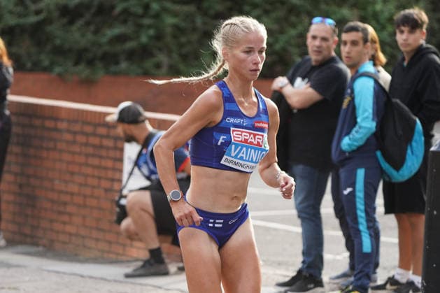 Birmingham , Leichtathletik, Athletics, Track and Field, EAA, Leichtathletik EM Birmingham 2026 European Championships birmingham 2026 , 10.08-16.08.2026, Alexander Stadium Birmingham, Grossbritannien , Marathon Frauen , Marathon Women Final, Elisa Vainio Finland FIN Copyright Gladys Chai von der Laage *** Birmingham, Track and Field, Athletics, EAA, 2026 European Athletics Championships in Birmingham, August 10–16, 2026, Alexander Stadium, Birmingham, Great Britain, Women’s Marathon, Women’s Marathon Final, Elisa Vainio, Finland (FIN), Copyright Gladys Chai von der Laage