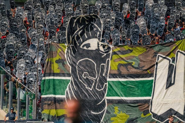 Deutschland: 2. Bundesliga 2026 - 2027, 2. Spieltag - Hannover 96 vs VfL Wolfsburg - Heinz von Heiden Arena (Hannover): Fans, Zuschauer, Stimmung, Atmosphäre, Choreografie *** Germany 2. Bundesliga 2026–2027, Matchday 2: Hannover 96 vs. VfL Wolfsburg at Heinz von Heiden Arena in Hannover—Fans, Spectators, Mood, Atmosphere, Choreography Copyright: xTomxLauruschkatx