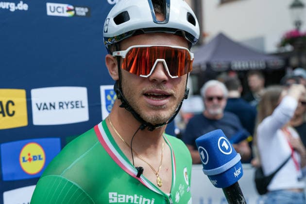 Deutschland: Hamburg - Buxtehude: ADAC Cyclassics 2026 (1.UWT), UCI Worldtour, Männer Elite, Eintages Radrennen: Jonathan Milan, Team LIDL-TREK in Buxtehude *** Germany, Hamburg, Buxtehude, ADAC Cyclassics 2026, 1 UWT, UCI World Tour, Men s Elite, One-Day Cycling Race, Jonathan Milan, Team LIDL TREK in Buxtehude Copyright: xStefanxTrochax