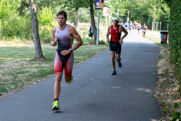 Deutsche Meisterschaften im Swim & Run 2026 Deutschland, Halle Saale 16.August 2026 Im Bild:Sebastian Grassewitz (WVC Kassel) Halle Saale Peissnitz Ziegelwiese Sachsen Anhalt Deutschland *** 2026 German Swim Run Championships, Halle an der Saale, August 16, 2026. Pictured: Sebastian Grassewitz, WVC Kassel, Halle an der Saale, Peissnitz, Ziegelwiese, Saxony-Anhalt, Germany