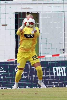 16.08.2026, xrekx, Fussball Testspiel, SV Auersmacher - SV Elversberg v.l. Tim Boss (SV Elversberg) (DFL DFB REGULATIONS PROHIBIT ANY USE OF PHOTOGRAPHS as IMAGE SEQUENCES and or QUASI-VIDEO) Auersmacher *** August 16, 2026, xrekx, Soccer Friendly Match, SV Auersmacher vs. SV Elversberg, from left: Tim Boss, SV Elversberg. DFL and DFB regulations prohibit any use of photographs as image sequences and or quasi-video. Auersmacher