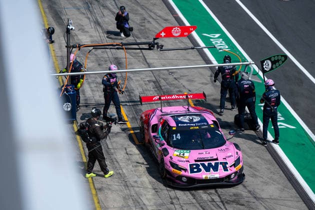 DTM, 11. + 12. Rennen Nürburgring 2026 14 Ferrari 296 GT3 EVO, EMIL FREY RACING: Matteo Cairoli - picture by Gruppe C Photography Nürburgring Germany Copyright: xGruppexCxPhotographyx