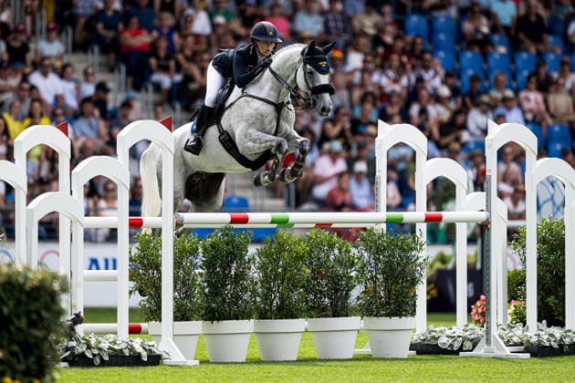 260816 Louise Romeike of Sweden with horse Caspian compete in the Eventing Show Jumping Final during day 6 of the 2026 FEI World Championships on August 16, 2026 in Aachen. Photo: Emma Wallskog BILDBYRAN kod EW EW0687 ridsport equestrian rid-vm 2026 2026 fei world championships bbeng ridsport-vm fälttävlan eventing sverige *** August 16, 2026: Louise Romeike of Sweden, riding Caspian, competes in the Eventing Show Jumping Final on Day 6 of the 2026 FEI World Championships in Aachen. 2026 in Aachen. Photo by Emma Wallskog, BILDBYRAN, code EW EW0687. equestrian sports, riding, 2026 World Championships, 2026 FEI World Championships, BBENG, equestrian sports, World Championships, eventing, Sweden  Copyright: EMMAxWALLSKOG BB260816EW031